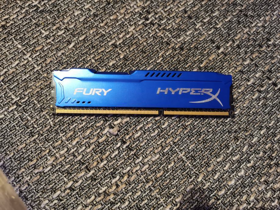 Kingston HyperX FURY BLUE 8GB 1600MHz DDR3