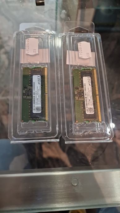 MICRON 16GB DDR5 4800MHz SODIMM PC5-4800B (2X8GB)