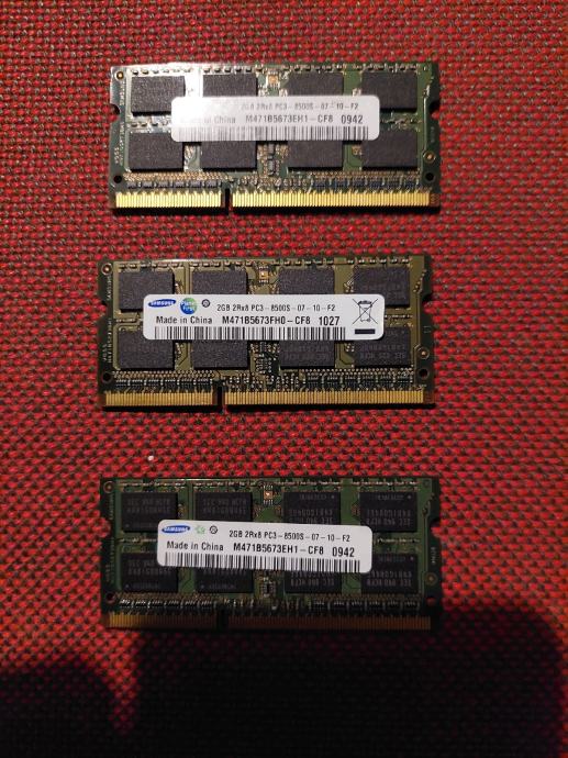 Prodajem DDR3 RAM od 2 GB