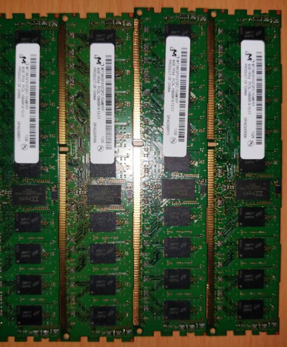 RAM, 4Gb moduli DDR3 ECC