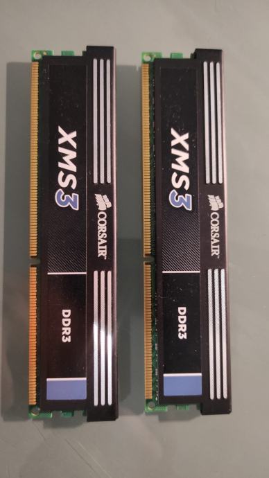 RAM Corsair DDR3 1600Mhz XMS3 8Gb (2 x 4GB)
