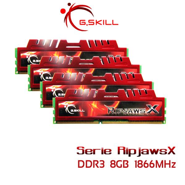 RAM DDR3 G.Skill Ripjaws-X F3-14900CL9Q-8GBXL 1866MHz 8GB (4