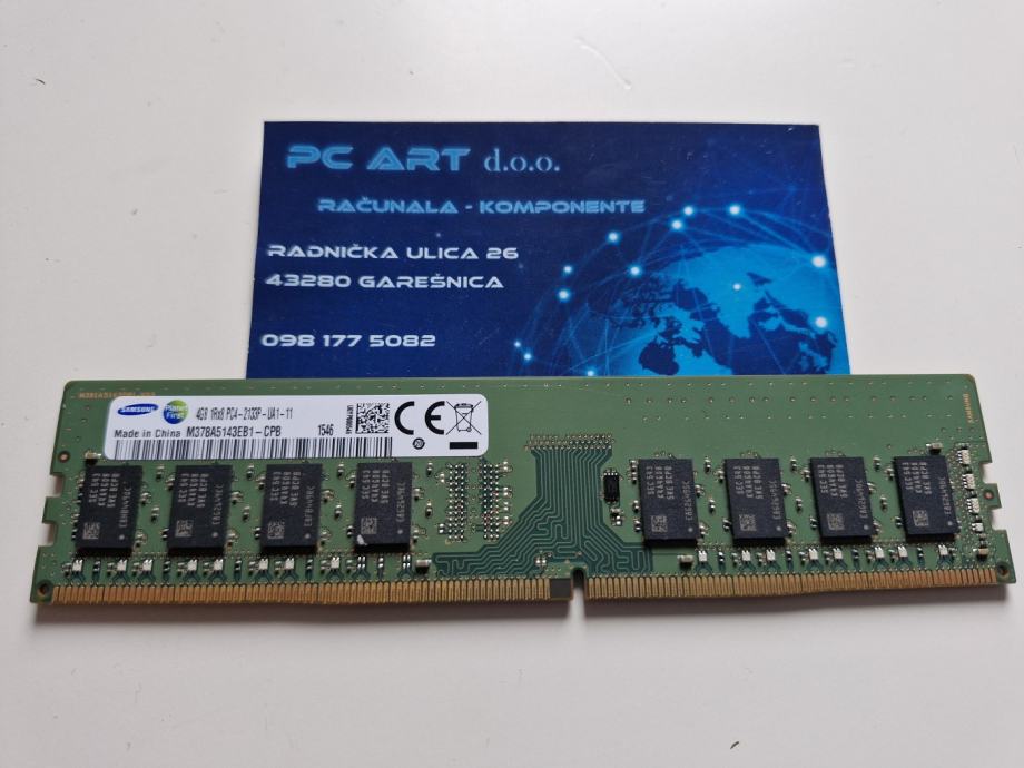 Samsung 4GB (1 x 4GB) DDR4, PC4 1Rx8, 2133 MHz - Račun / R1 / Jamstvo