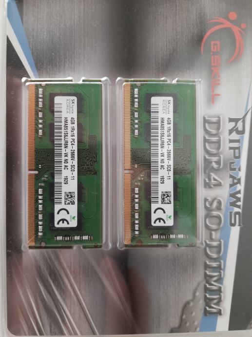 SK Hynix SO-DIMM DDR4 2666MHz 8Gb (2x4GB) (HMA851S6JJR6N-VK)