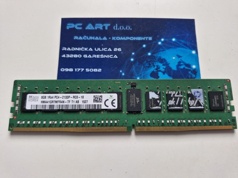 SKHynix 8GB DDR4 ECC, PC4, 2133P, 2133 MHz - Račun / R1 / Jamstvo