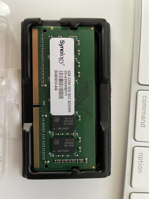 Synology RAM DDR4 ECC Unbuffered SODIMM 4 GB (D4ES02-4G)