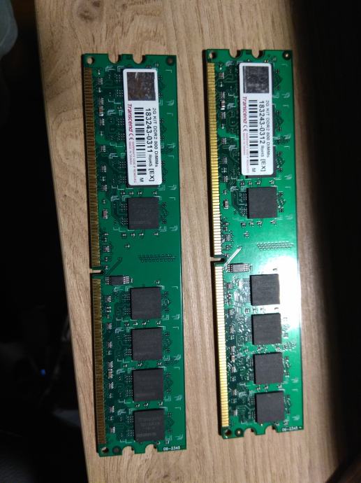 Transcend 2x2GB DDR2 800Mhz kit