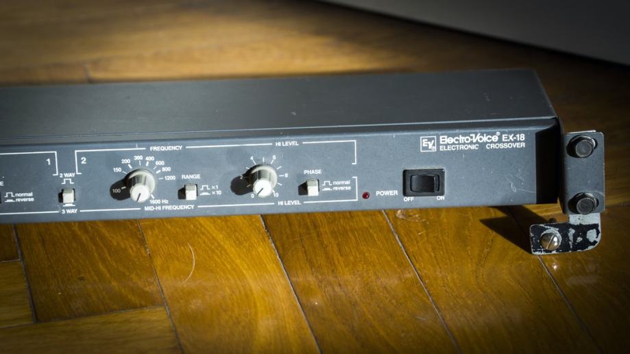 Electro-Voice EVT EX-18 EV, 2 Ch Electronic Crossover, Mono 3 Way