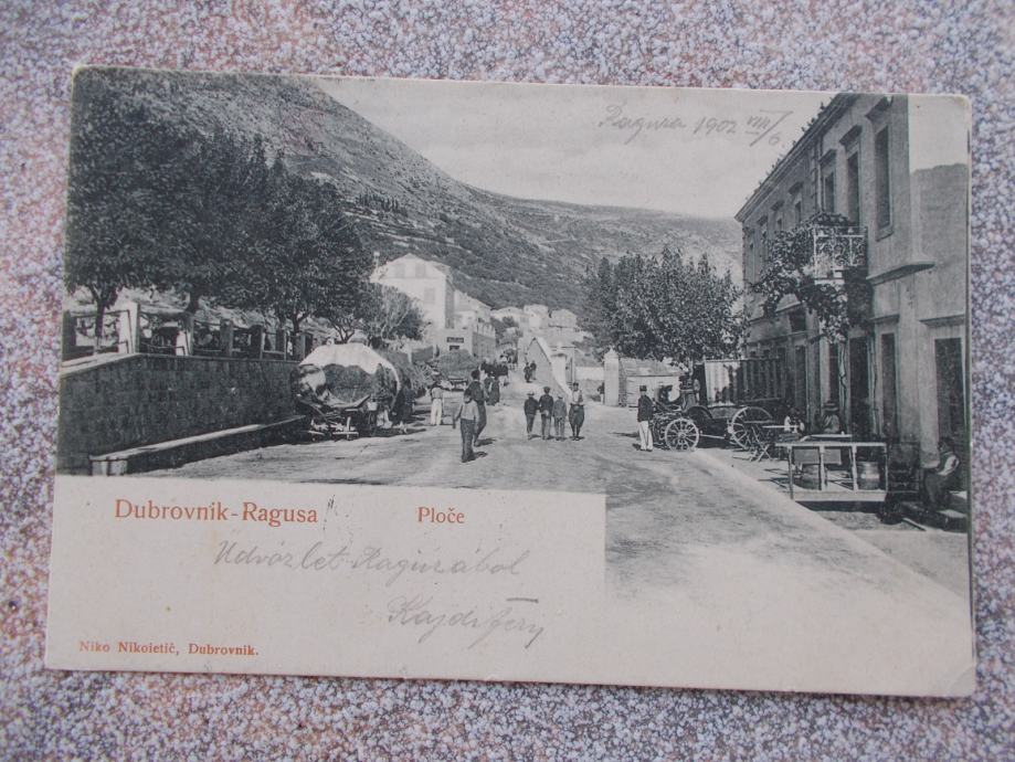 Dubrovnik,Ploce, 1902.