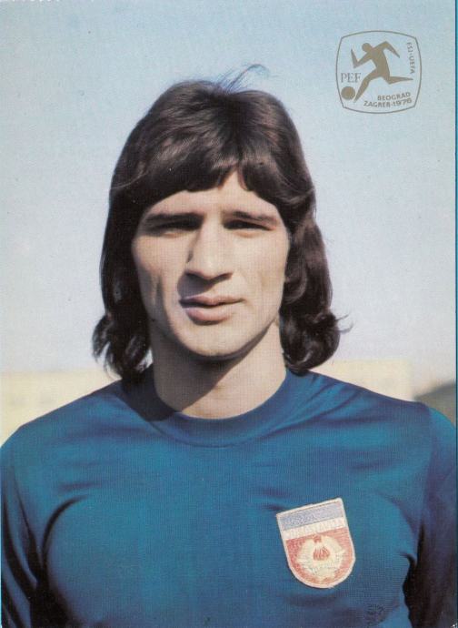 IVICA ŠURJAK (Hajduk Split) stara razglednica, nije putovala *Euro 76