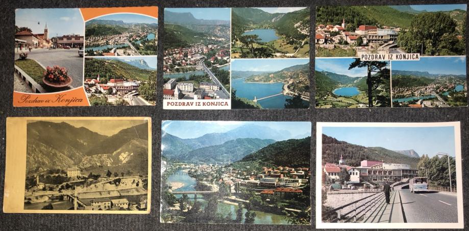 KONJIC - LOT OD 6 RAZGLEDNICA