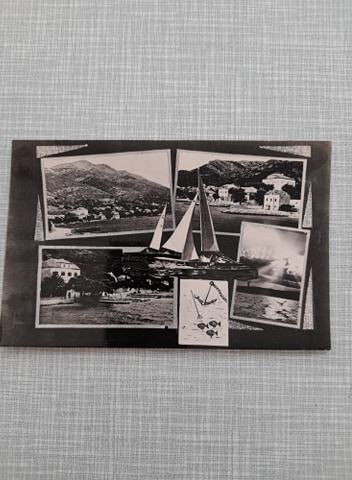 razglednica 1966 kučište peljesac-dubrovnik
