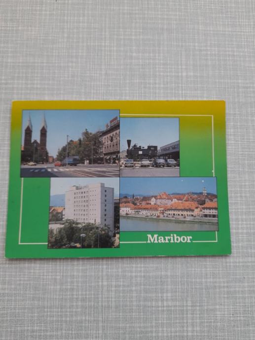 razglednica 1980-tih maribor