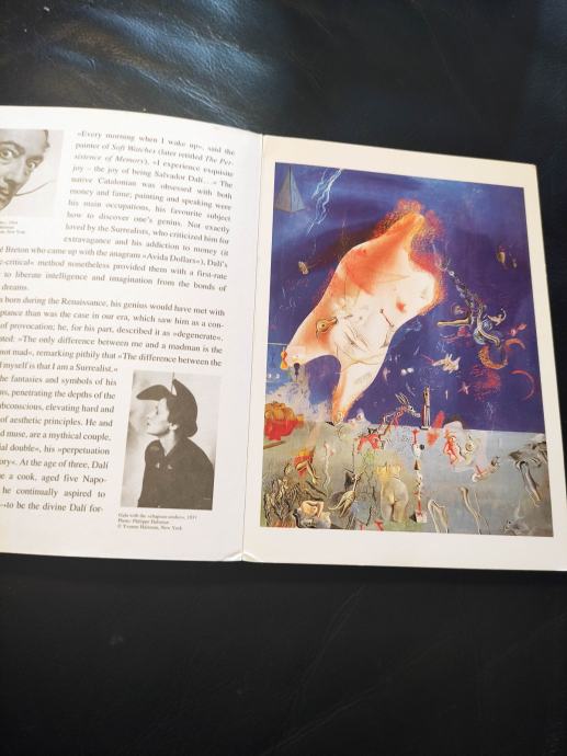 Salvador Dali postcards book 30