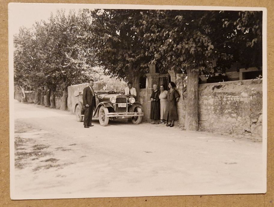 Stara fotografija 1932 Draga Sušačka Oldtimer Kuća Paravić Sušak Fiume