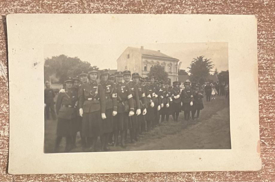 STARA FOTOGRAFIJA, BJELOVAR - PRIPADNICE CRVENOG KRIŽA 1931.