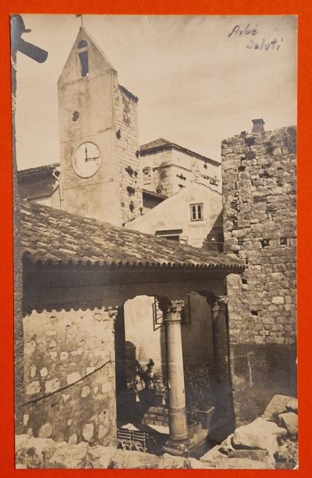 Rab Stari grad Foto Verderber 1925 Arbe