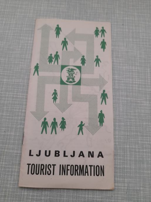 Turistički Prospekt Ljubljana 1971