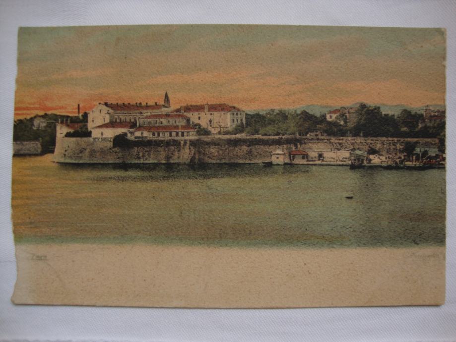 ZARA old postcard - ART- dopisnica Zadar oko 1900/1903