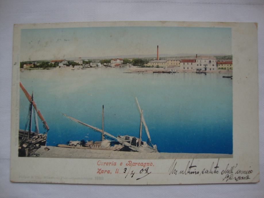 ZARA,postcard Purger & Co. 1902. - dopisnica ZADAR oko 1900.