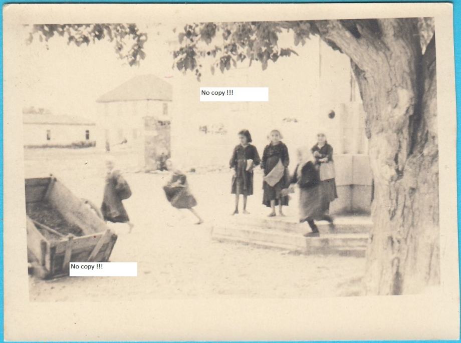 ZEMUNIK (Zemonico) kod Zadra - stara originalna fotografija iz 1940. g