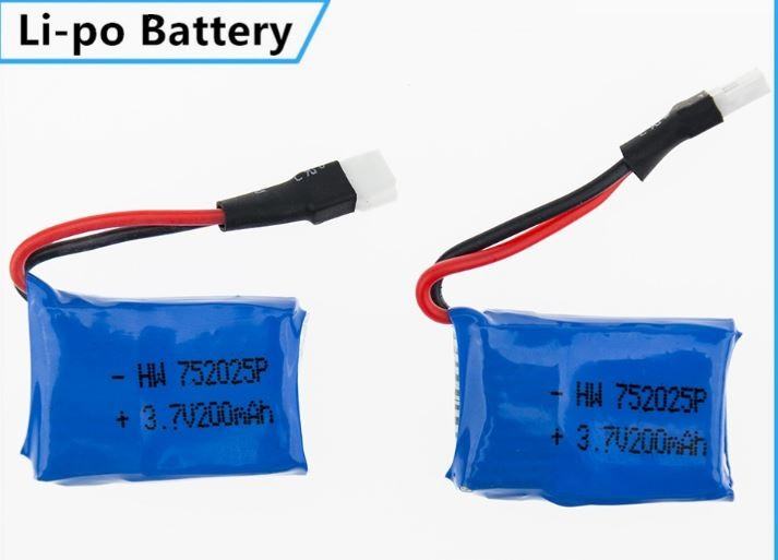 Baterija 3.7V 200mAh za Syma X4, X11 i X13, HW 752025P