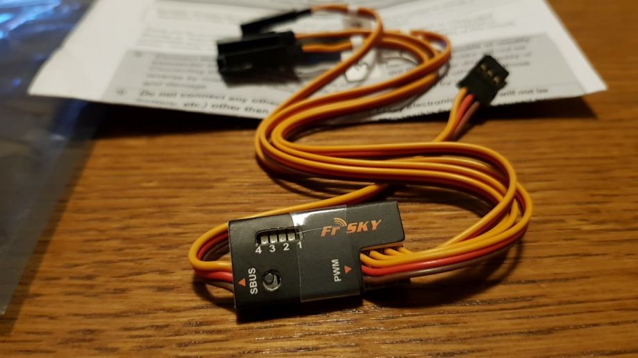 P: Frsky SBUS To PWM Decoder For FrSky Futaba