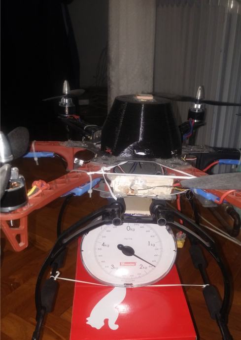 Hexacopter f550 3530 1100kv APM megapirate