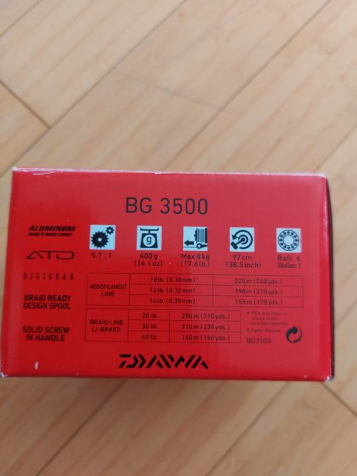 Daiwa BG 3500