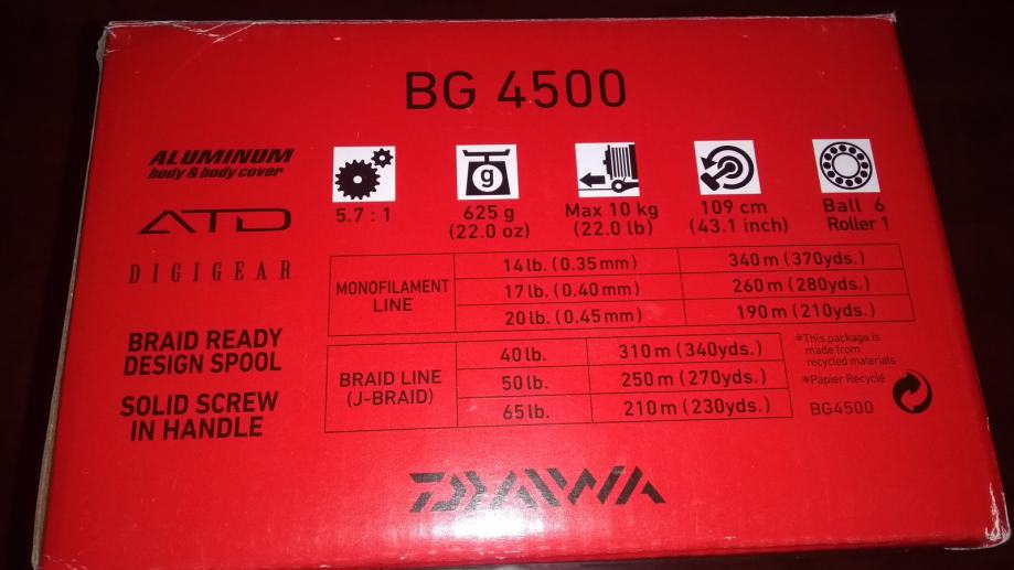 DAIWA  BG 4500