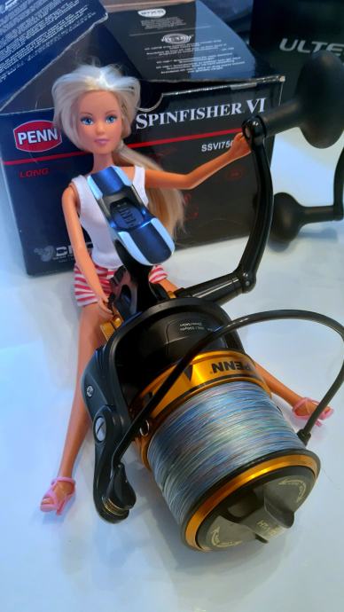 Penn Spinfisher VI 7500 LONG CAST VI7500LC  Top HEAVY CASTING rola!!!