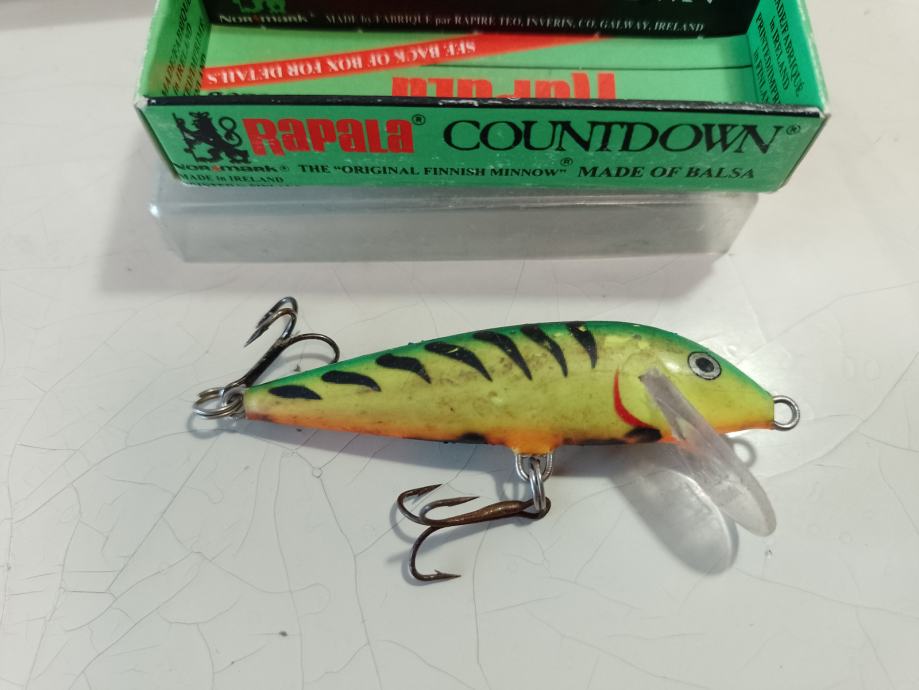 RAPALA   IRSKA -    7 komada  raznih voblera