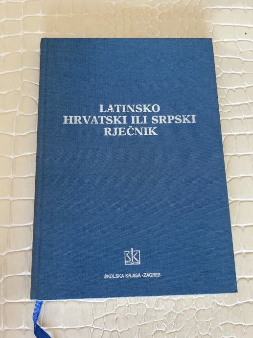 Latinsko-hrvatski ili srpski rječnik