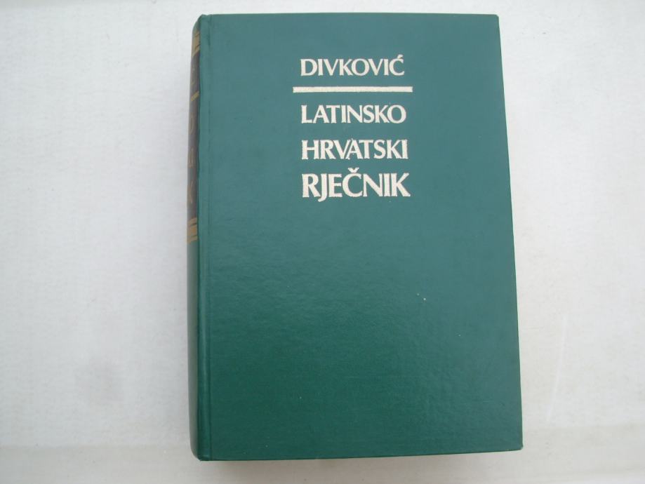 Latinsko hrvatski rječnik Divković