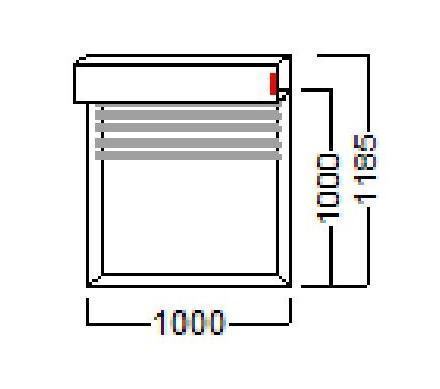 AKCIJA!!! - ROLETA 100X100 PVC