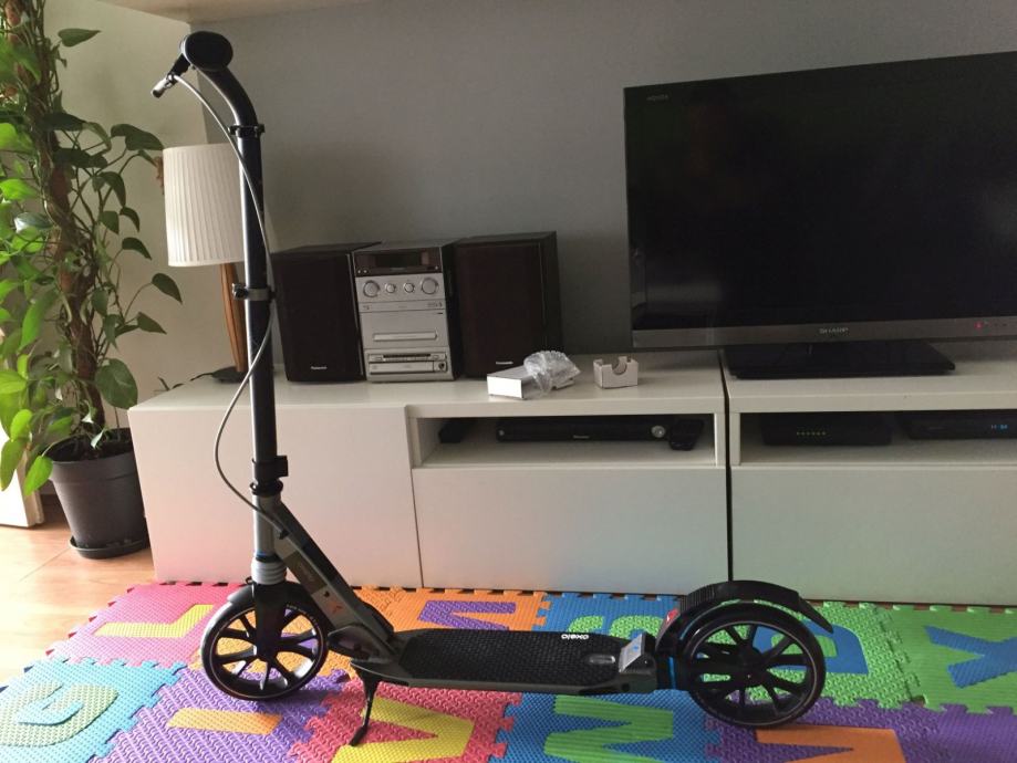 Oxelo scooter town 7XL black