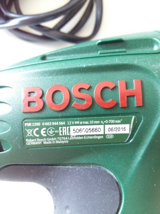 Bosch psr 1200 аккумулятор