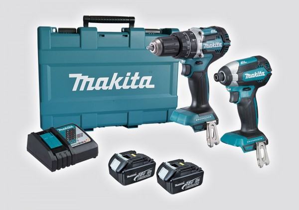 AKU SET MAKITA BUŠILICA-ODVIJAČ+UDARNI ODVIJAČ DLX2180X