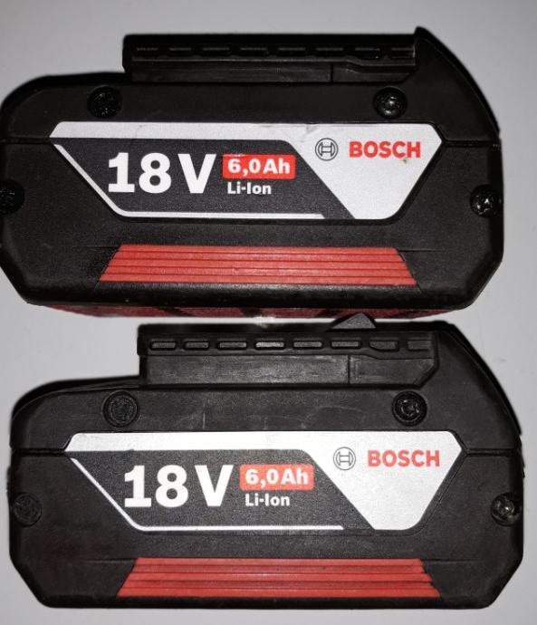 BOSCH BATERIJE 18 V  6.0Ah