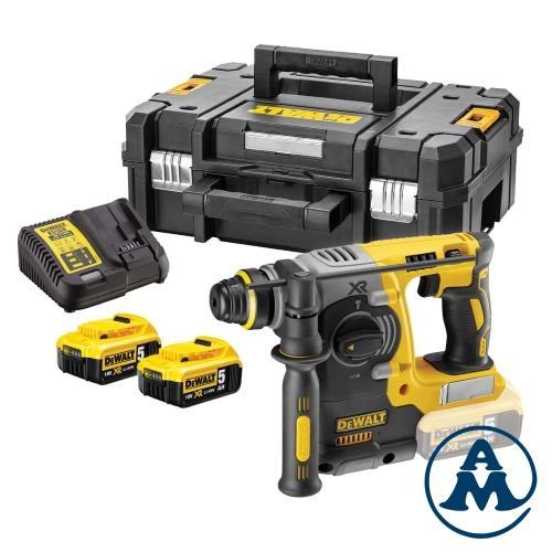 DeWalt Aku Bušači Čekić DCH273P2T Li-ion 2x18 5,0Ah 2,1J SDS-Plus