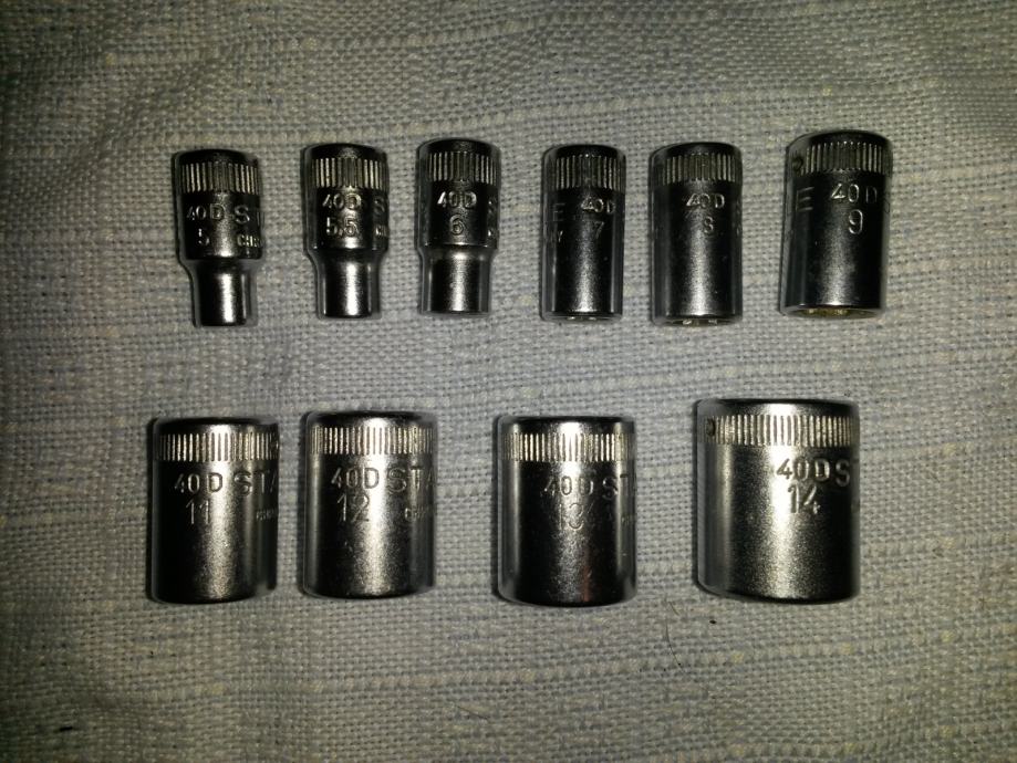 Ključevi nasadni Stahlwille 40D ( 5-14 mm) 1/4"