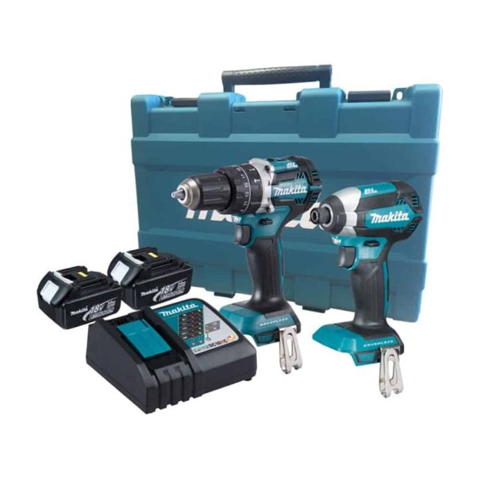 MAKITA aku set DLX2180X - DHP484Z + DTD153Z