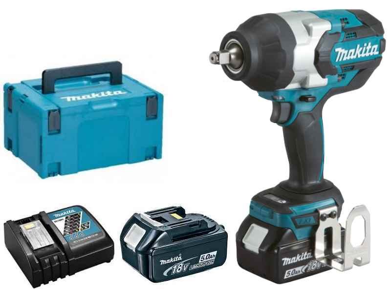 MAKITA AKUMULATORSKI UDARNI ZAVRTAČ DTW1002RTJ 2x5,0Ah