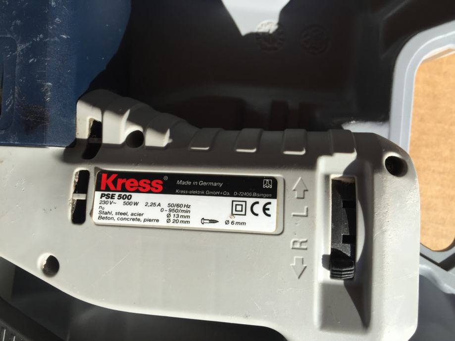 Kress 600 pse запчасти схема