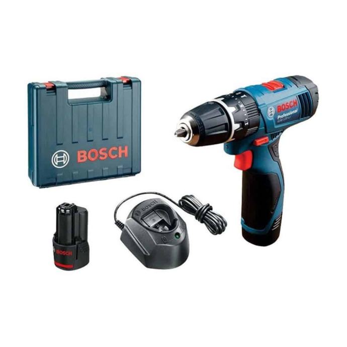 BOSCH aku udarna bušilica-izvijač GSB 120-LI 2xAku 12V 2,0Ah + kovčeg