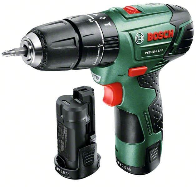 BOSCH aku udarna bušilica-odvijač EasyImpact 12 2XAku 12V 2,0Ah