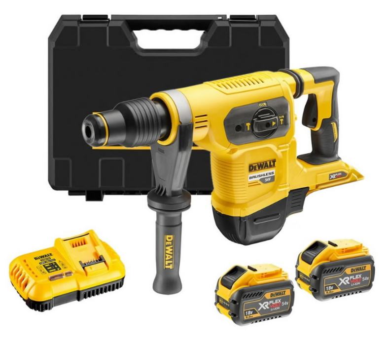 DEWALT aku bušilica - čekić DCH481X2 SDSmax FLEXVOLT 54V/9Ah