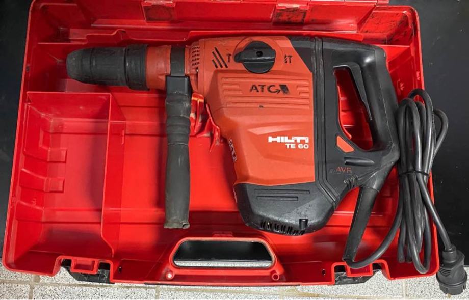 HILTI TE 60 ATC-AVR bušilica - stemerica u koferu