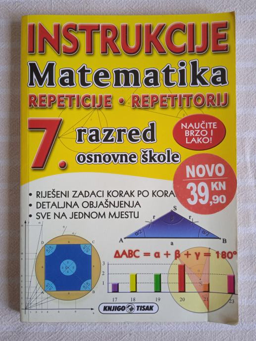 INSTRUKCIJE MATEMATIKA 7 RAZRED