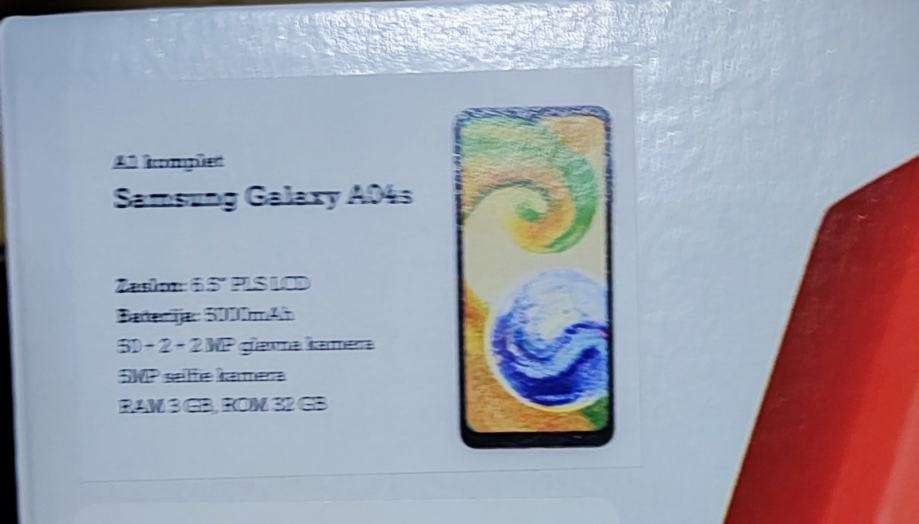 Samsung  galaxy A04S